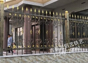 錫林郭勒鐵藝護(hù)欄定做